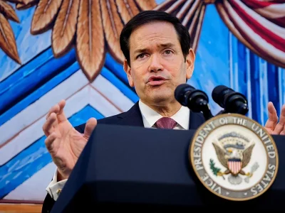 Marco Rubio llega a Barranquilla para reunirse con De la Espriella