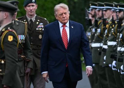 Trump respalda una eventual reunificación de Irlanda