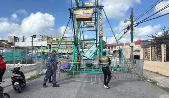 Detienen a tres empleados tras accidente en juego mecánico de Hato Mayor