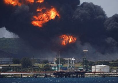 Incendio en depósito de combustible en Cuba deja cinco heridos, dos en estado crítico y grave