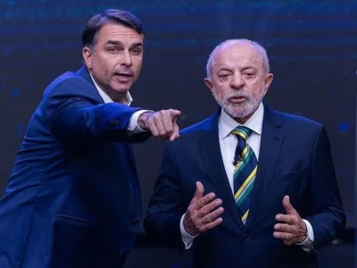 Lula y Flávio Bolsonaro moderan ataques y chocan por economía en debate clave antes del balotaje