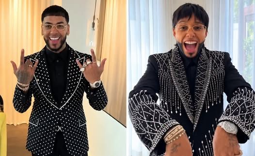 Tokischa causa sensación al disfrazarse de Anuel AA en Halloween