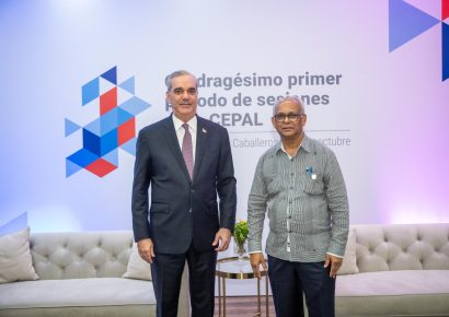 Abinader aborda con OEA y Bachelet crisis regional y políticas sociales