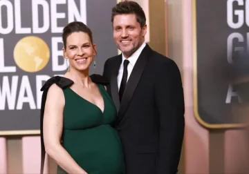 Hilary Swank anuncia embarazo de su tercer hijo