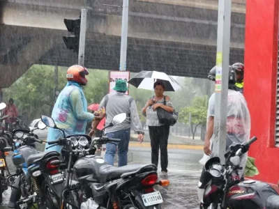 Indomet pronostica lluvias y ráfagas de viento para varias zonas del país este viernes
