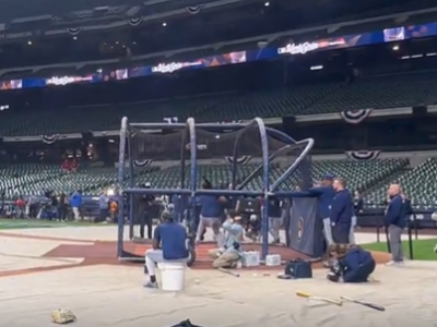 Caminero rompe pantalla en Milwaukee y calienta la Serie Mundial con un descomunal cuadrangular