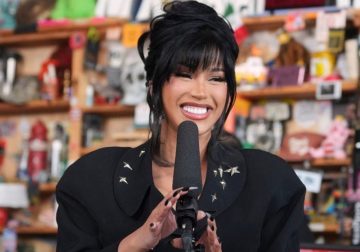 Cardi B deslumbra en el Tiny Desk Concert de NPR