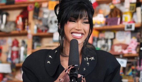 Cardi B deslumbra en el Tiny Desk Concert de NPR