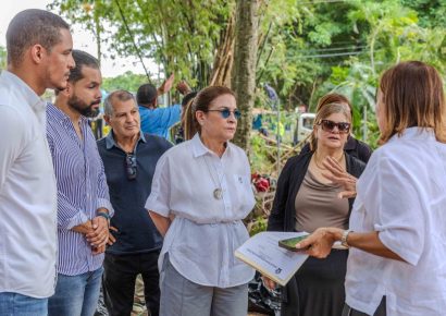 Carolina Mejía supervisa obras de parques y espacios públicos en la capital