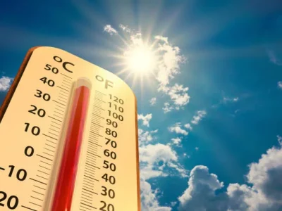 Escasas nubes y calor en RD