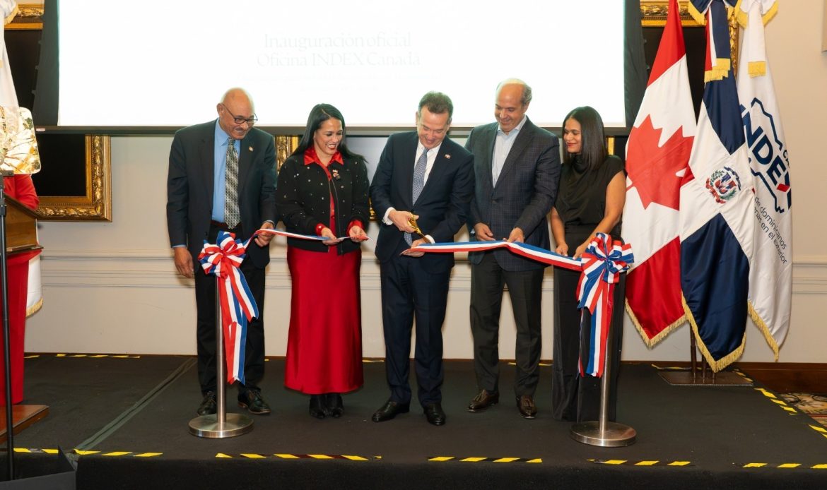 Canciller Bisonó abre nueva oficina del Index en Canadá para estrechar lazos con la diáspora dominicana