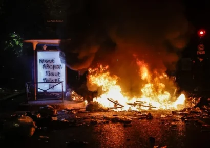 Francia anuncia toques de queda parciales ante una ola de disturbios