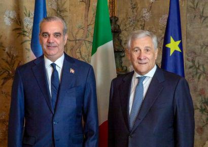 Presidente Abinader y canciller italiano acuerdan fortalecer el comercio, las inversiones y la seguridad entre República Dominicana e Italia