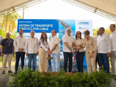 Paliza encabeza inicio de modernización integral del Teleférico de Puerto Plata