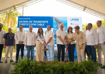 Paliza encabeza inicio de modernización integral del Teleférico de Puerto Plata