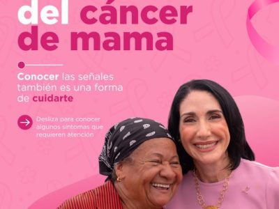 Raquel Arbaje llama a mujeres a no postergar chequeos contra cáncer de mama
