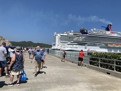 Puerto Plata y Pedernales reciben más de 16,000 visitantes con la llegada de cuatro cruceros en un solo día