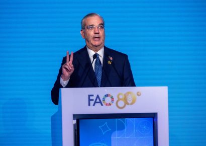 RD reduce la subalimentación de 21.3 % a menos del 2.5 %, afirma Abinader y destaca alianza con productores y la FAO