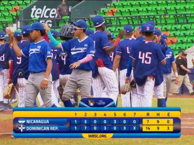 Dominicana arrolla a Nicaragua 14-7 en duelo ofensivo