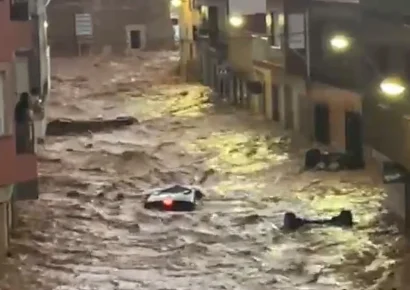 Riada en Madrigueras deja una mujer muerta y 90 rescatados