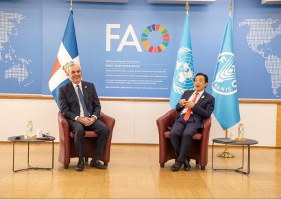 FAO distinguirá a Abinader con la Medalla Agrícola por sus aportes a la seguridad alimentaria y la lucha contra el hambre