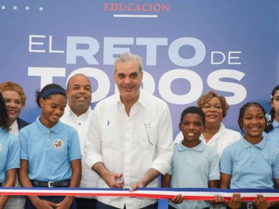 Abinader inaugura Centro Educativo Minerva Guzmán en Pedro Brand