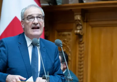 Presidente de Suiza, Guy Parmelin, anuncia que dejará el Gobierno federal el próximo 31 de diciembre