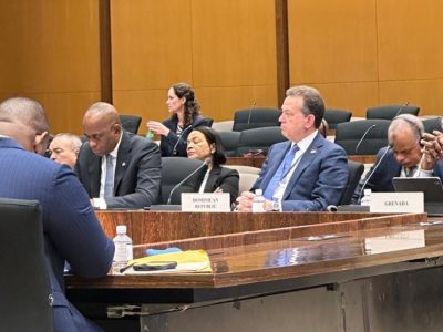 Canciller Bisonó plantea cinco ejes de cooperación en Diálogo EE.UU.–Caribe