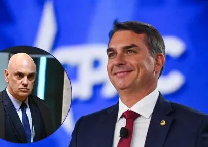 Flávio Bolsonaro exige la renuncia del juez Alexandre de Moraes que condenó a su padre y a su hermano
