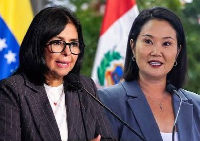 Delcy Rodríguez propone a Keiko Fujimori facilitar el regreso de venezolanos a su país