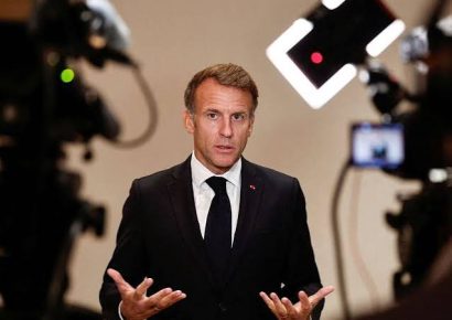 Macron acusa a Trump de manipular información sobre las protestas en Francia