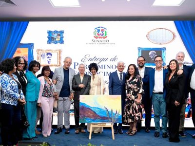 Senado reconoce a Manuel Tejada y Elsa Núñez por su aporte a la cultura dominicana