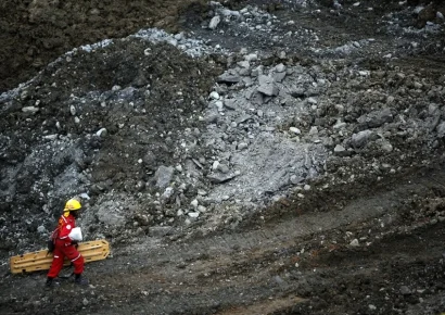 Al menos nueve muertos tras derrumbe en una mina de oro en Colombia